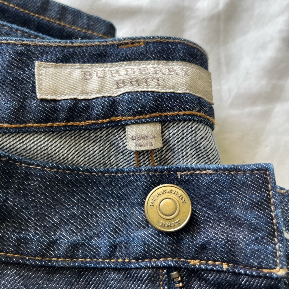 Burberry Men’s Brit Dark Wash Jeans W36 L32